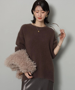 Arpege story(アルページュストーリー) |FUR2WAYロングニット