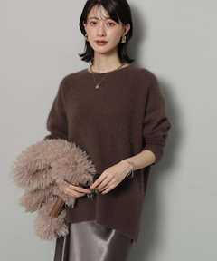 Arpege story(アルページュストーリー) |FUR2WAYロングニット