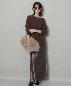 Arpege story(アルページュストーリー) |FUR2WAYロングニット