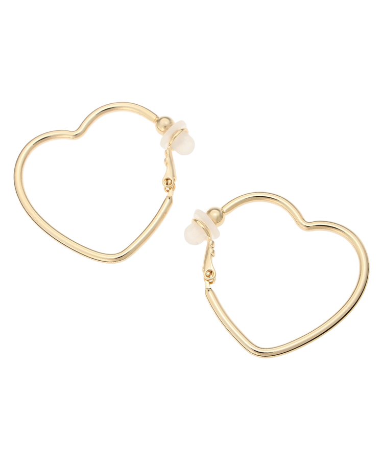 Arpege story(アルページュストーリー) |ハートフープイヤリング