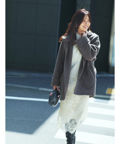 Arpege story(アルページュストーリー) |〈mi-mollet〉別注フードリバーミドルコート