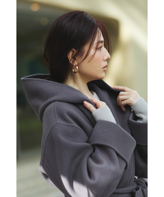 Arpege story(アルページュストーリー) |〈mi-mollet〉別注フードリバーミドルコート