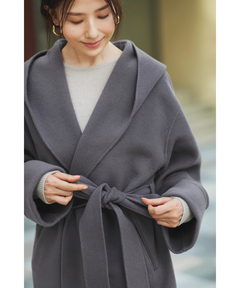 Arpege story(アルページュストーリー) |〈mi-mollet〉別注フードリバーミドルコート