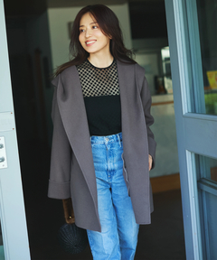 Arpege story(アルページュストーリー) |〈mi-mollet〉別注フードリバーミドルコート