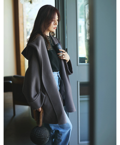 Arpege story(アルページュストーリー) |〈mi-mollet〉別注フードリバーミドルコート