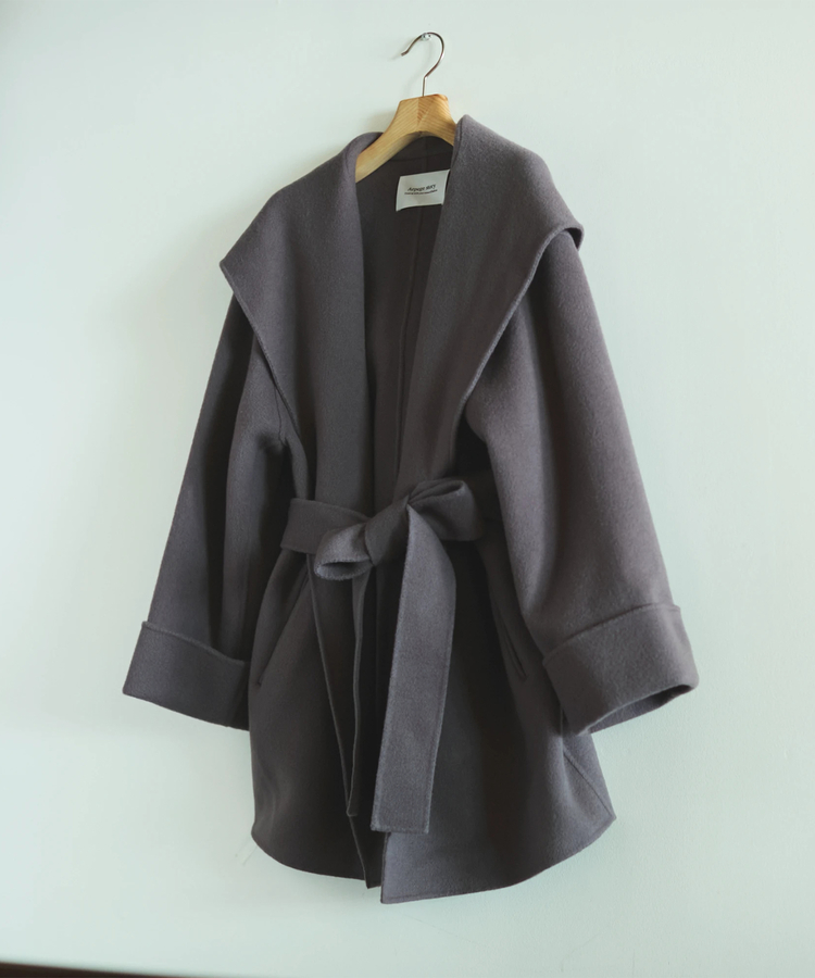 mi-mollet〉別注フードリバーミドルコート | コート | Arpege story