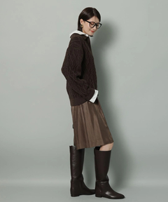 Arpege story(アルページュストーリー) |シャツドッキングケーブルニット