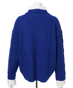 Arpege story(アルページュストーリー) |シャツドッキングケーブルニット