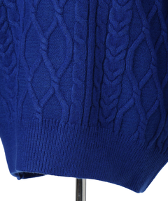 Arpege story(アルページュストーリー) |シャツドッキングケーブルニット