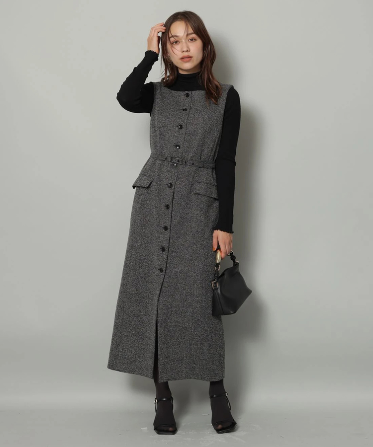 フロントボタンIラインワンピース | ワンピース | Arpege story