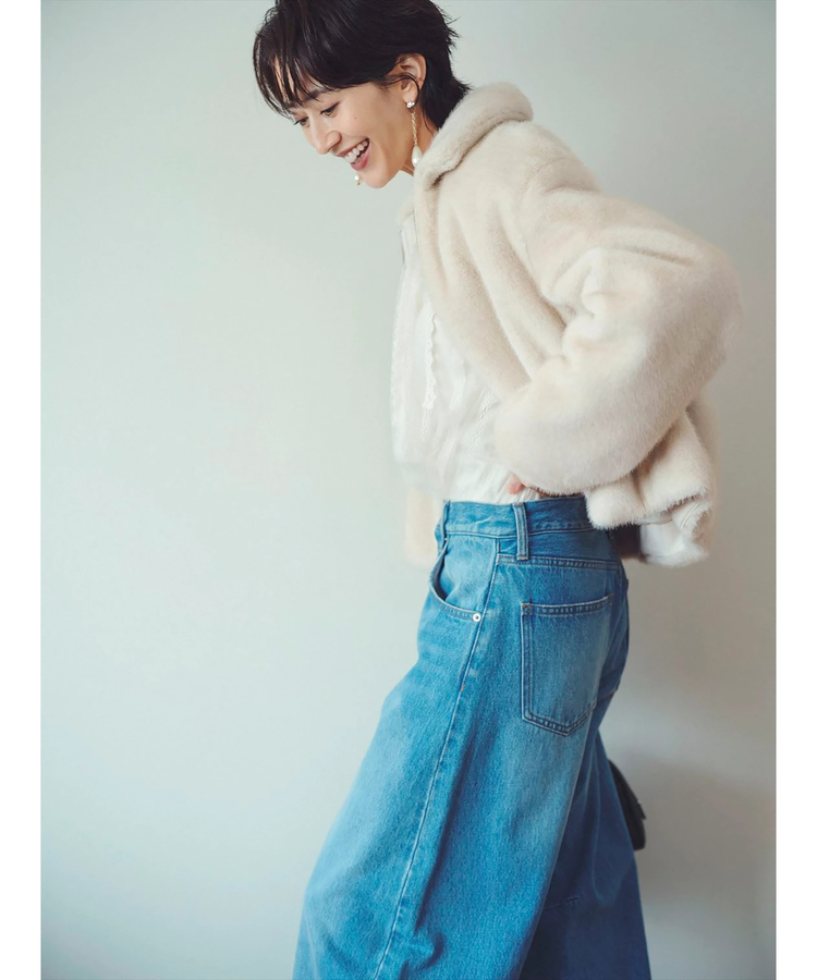 ミンク風ショートコート | コート | Arpege story（アルページュ