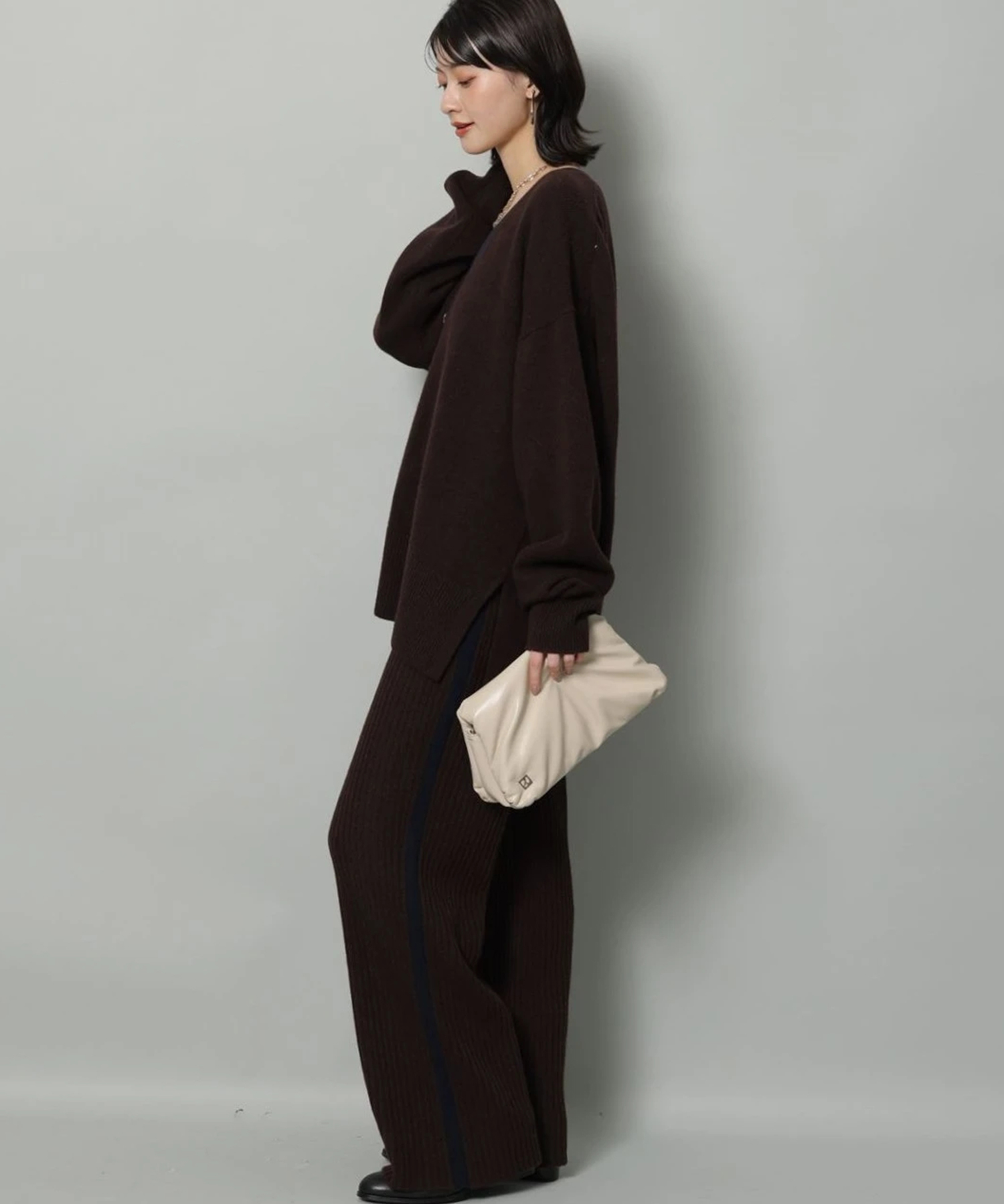 店舗限定》アクアリブニットパンツ | パンツ | Arpege story