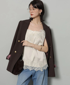 専用　CADUNE チュールヤーンべスト 、アルページュ　ロゴスウェット2点 サイドチュールロゴスウェット | Tシャツ・カットソー | CADUNE