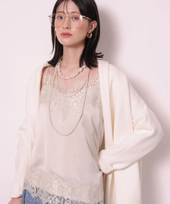 Arpege story(アルページュストーリー) |レースサテンキャミ