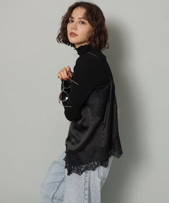 Arpege story(アルページュストーリー) |レースサテンキャミ