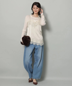 Arpege story(アルページュストーリー) |レースサテンキャミ