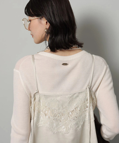 Arpege story(アルページュストーリー) |レースサテンキャミ