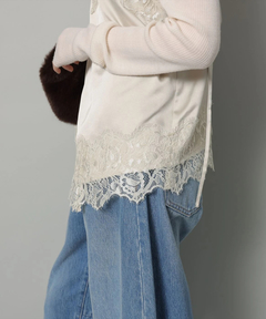 Arpege story(アルページュストーリー) |レースサテンキャミ