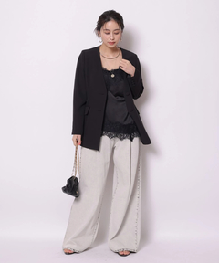 Arpege story(アルページュストーリー) |レースサテンキャミ