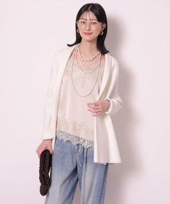 Arpege story(アルページュストーリー) |レースサテンキャミ