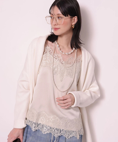 Arpege story(アルページュストーリー) |レースサテンキャミ