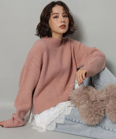 新品タグ付き❗️ブークレトッパーニットコートアルページュストーリー ブークレトッパーニットコート新品！アルページュストーリー