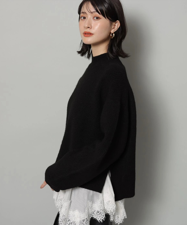 レースキャミ付きプルオーバー | ニット | Arpege story（アルページュ