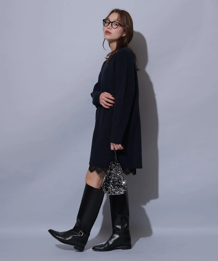 店舗限定》レースキャミワンピース×ニットワンピースSET | ワンピース