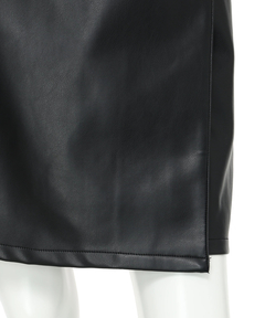 Arpege story(アルページュストーリー) |フェイクレザーラップミニスコート