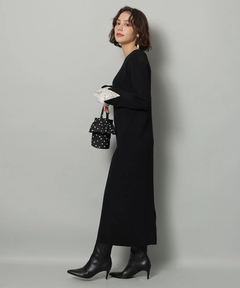 Arpege story(アルページュストーリー) |袖口レースニットワンピース