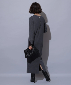 Arpege story(アルページュストーリー) |袖口レースニットワンピース