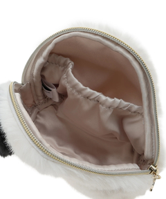 Arpege story(アルページュストーリー) |〈PEANUTS〉スヌーピーフェイスふわふわポーチ