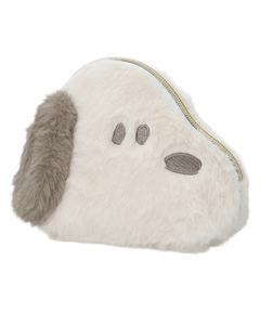 Arpege story(アルページュストーリー) |〈PEANUTS〉スヌーピーフェイスふわふわポーチ