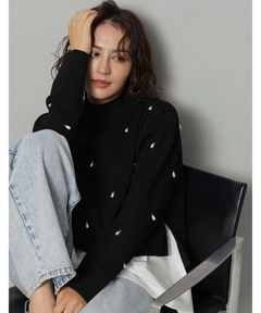 カデュネ　新品正規品　レースキャミブラウス　黒　アルページュストーリー カデュネ 新品正規品 レースキャミブラウス 黒 アルページュストーリー