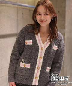 Arpege story(アルページュストーリー) |〈PEANUTS〉ループカーディガン