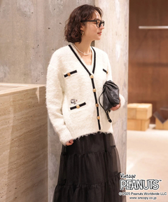 Arpege story(アルページュストーリー) |〈PEANUTS〉ループカーディガン