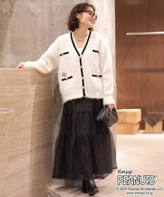 Arpege story(アルページュストーリー) |〈PEANUTS〉ループカーディガン