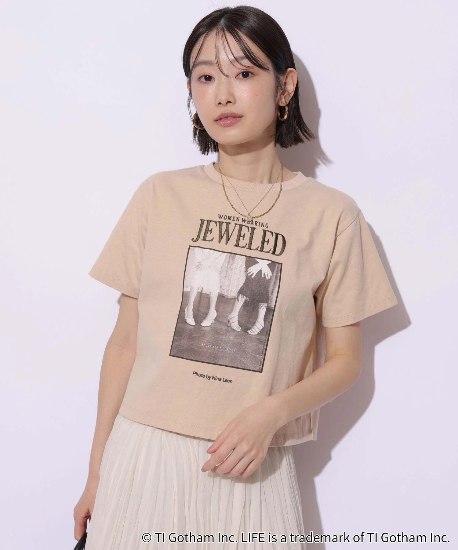 GOOD ROCK SPEED]LIFE PC JEWELED BIGTシャツ | Tシャツ・カットソー