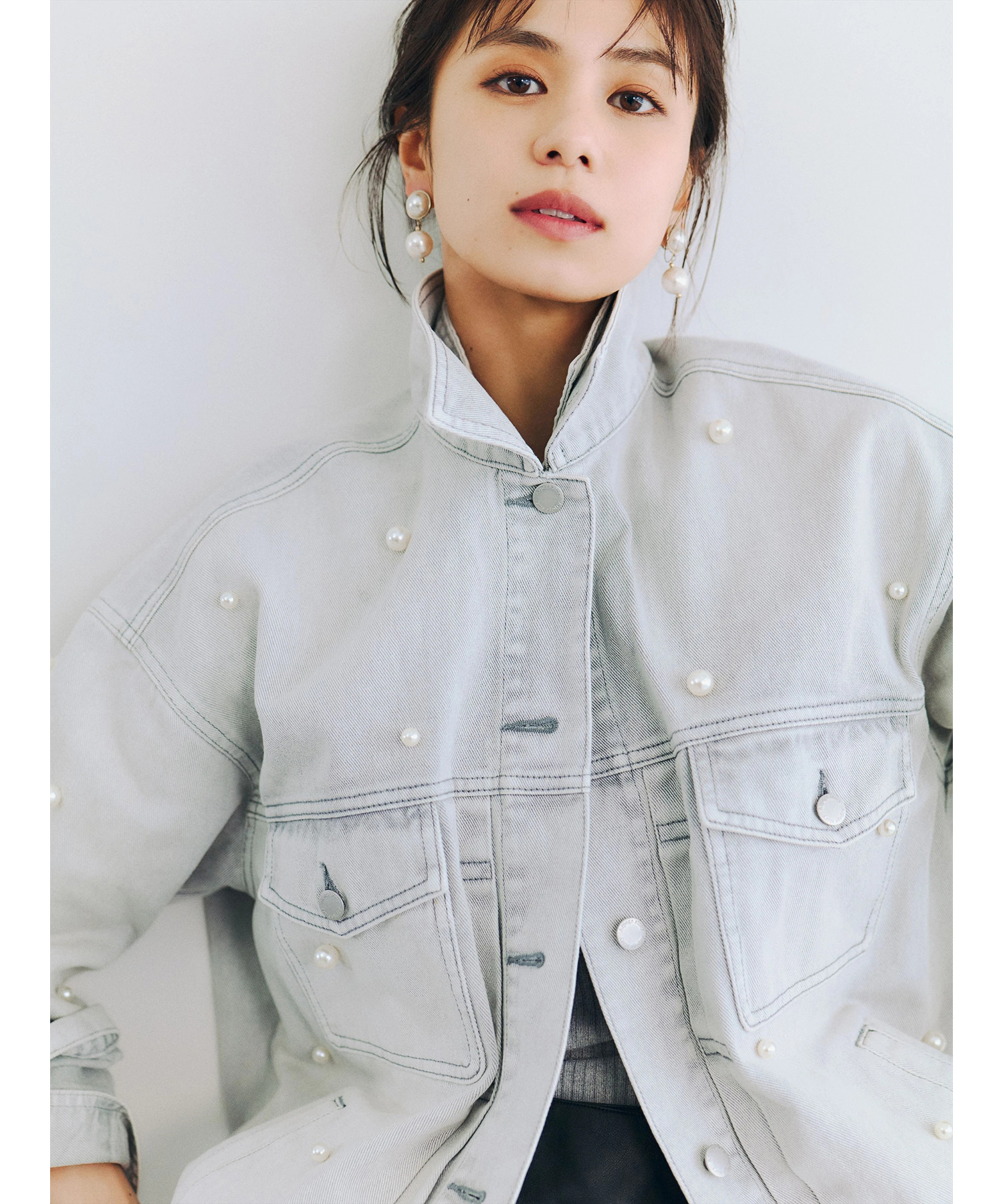 Arpege story パール付きBIG Gジャン パール付きBIG Gジャン | ジャケット | Arpege story（アルページュ