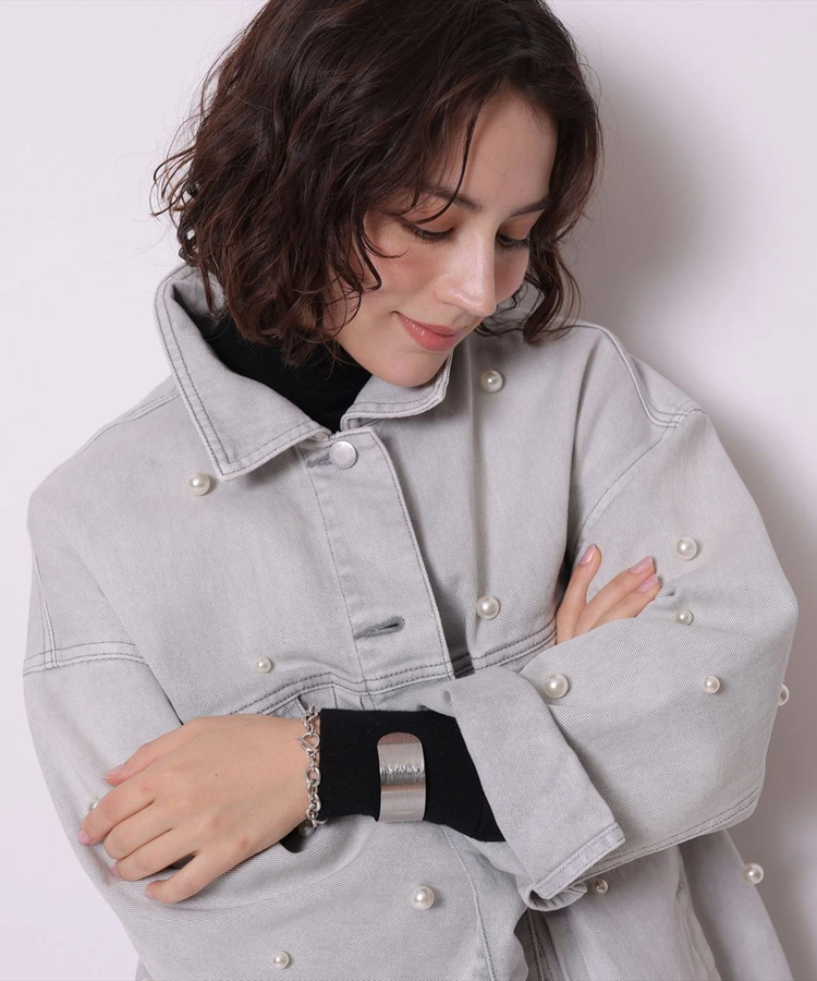パール付きBIG Gジャン パール付きBIG Gジャン | ジャケット | Arpege story（アルページュ