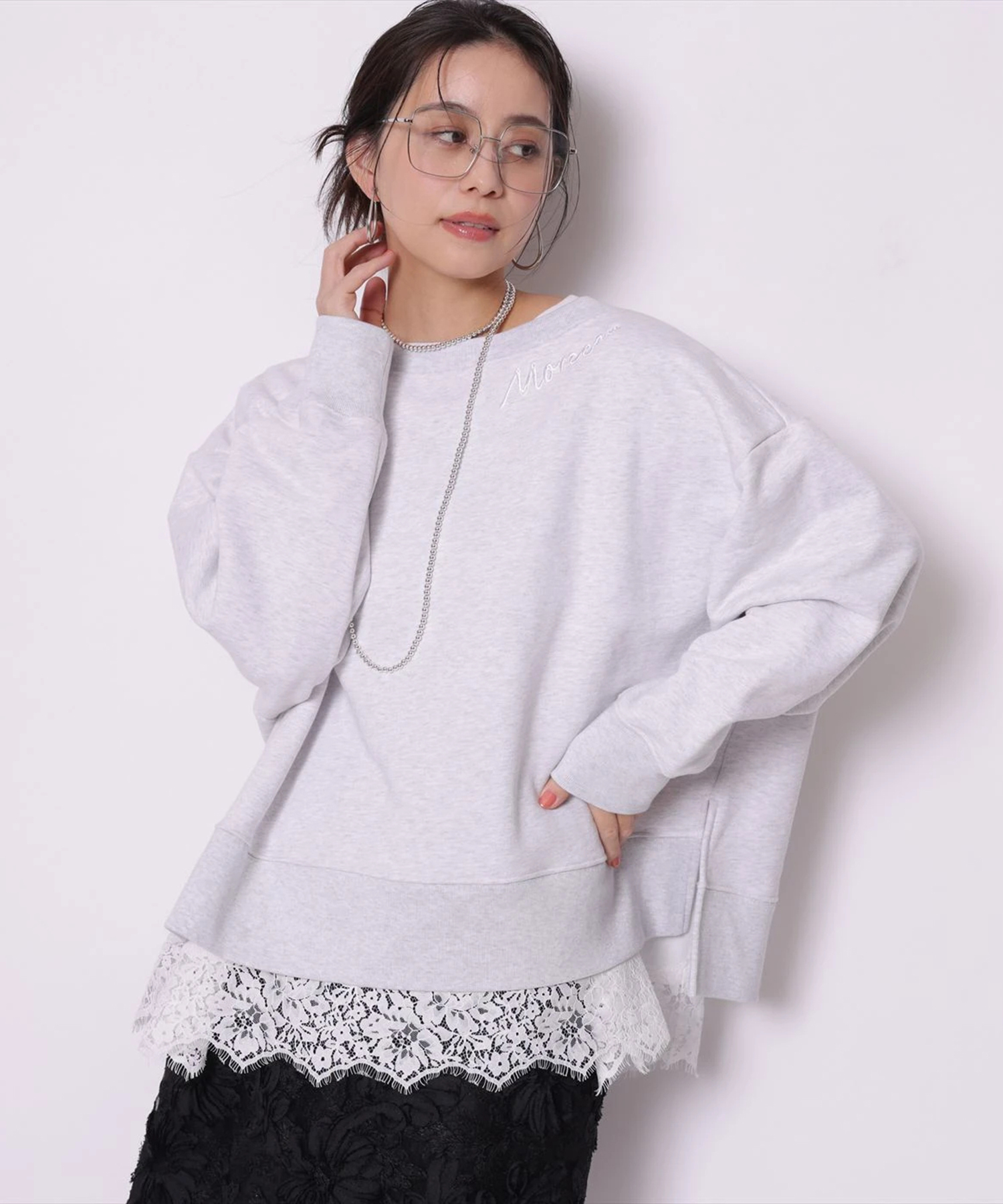 アレページ 2WAYスウェット | Tシャツ・カットソー | Arpege story（アルページュ