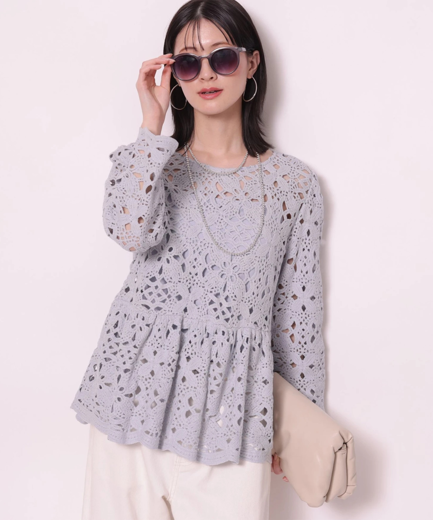 店舗限定》エンブライダリーペプラムブラウス | シャツ・ブラウス