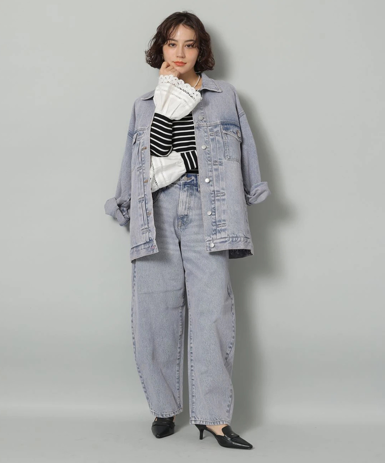 袖レースバックオープンニット | ニット | Arpege story（アルページュ