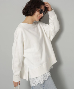 Arpege story(アルページュストーリー) |裾レースロンＴ