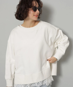 Arpege story(アルページュストーリー) |裾レースロンＴ