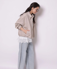 Arpege story(アルページュストーリー) |裾レースロンＴ