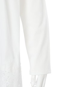 Arpege story(アルページュストーリー) |裾レースロンＴ