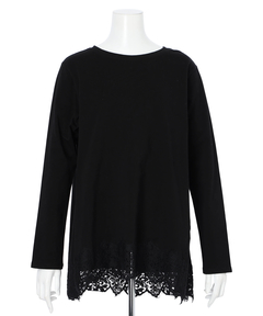 Arpege story(アルページュストーリー) |裾レースロンＴ