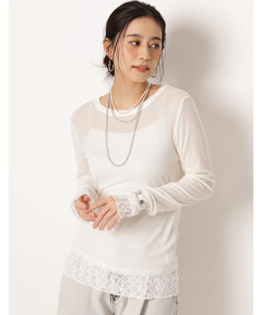 Arpege story(アルページュストーリー) |配色シアーロンＴ