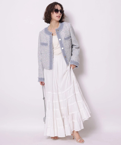 店舗限定》レース切替ラガーニットワンピース | ワンピース | Arpege